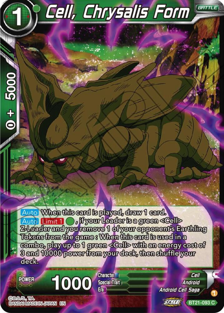Cell, Chrysalis Form BT21-093 card from Wild Resurgence