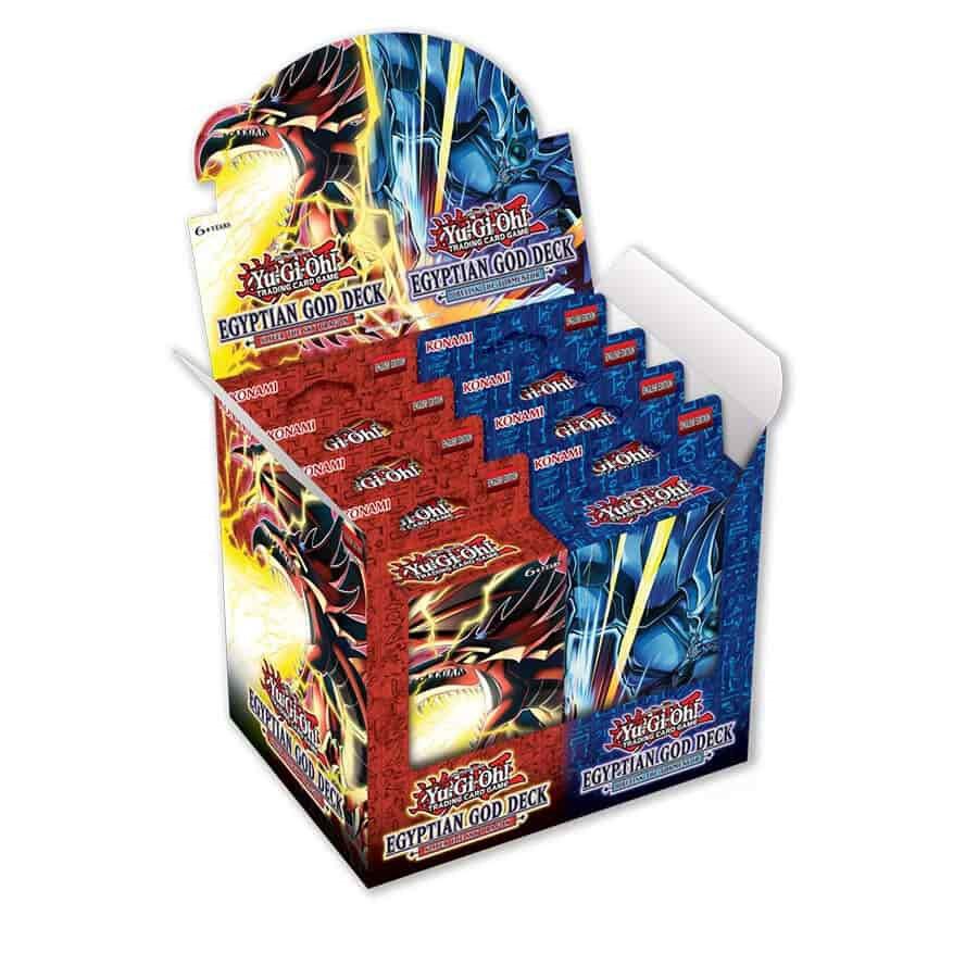 Egyptian God Deck Display - Slifer the Sky Dragon & Obelisk the Tormentor [Unlimited Edition] card from Egyptian God Deck: Slifer the Sky Dragon