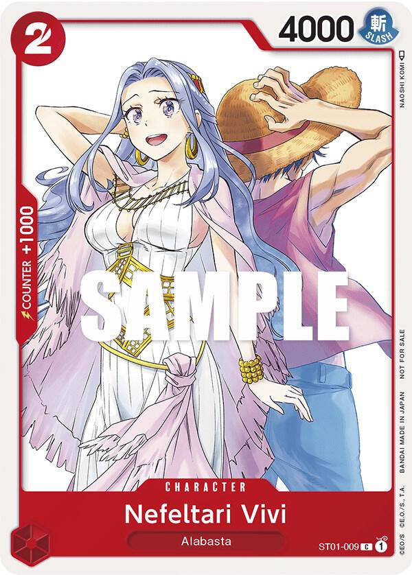 Nefeltari Vivi (OP-03 Pre-Release Tournament) [Participant] ST01-009 card from One Piece Promotion Cards