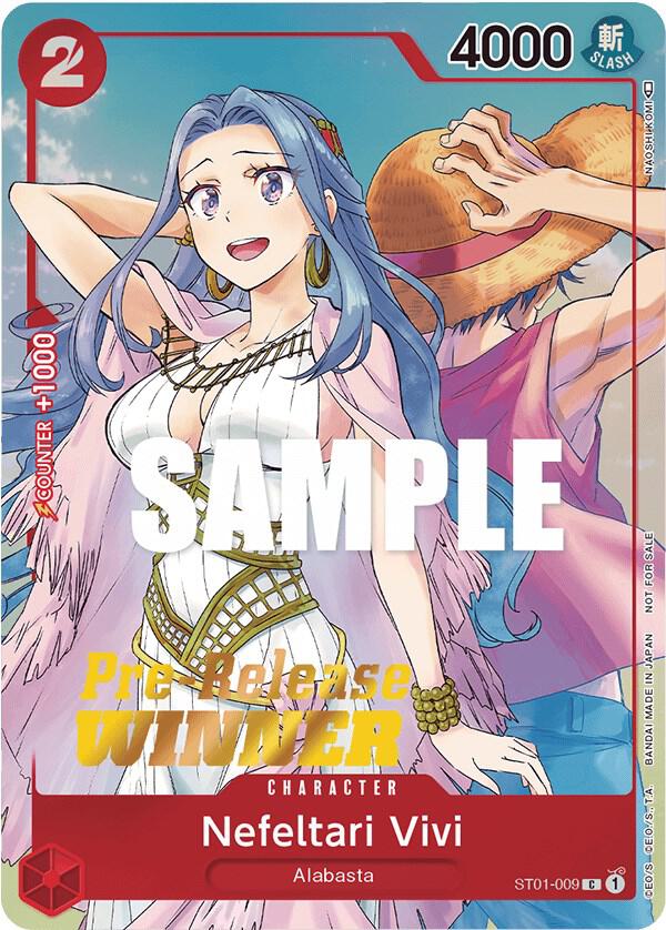 Nefeltari Vivi (OP-03 Pre-Release Tournament) [Winner] ST01-009 card from One Piece Promotion Cards