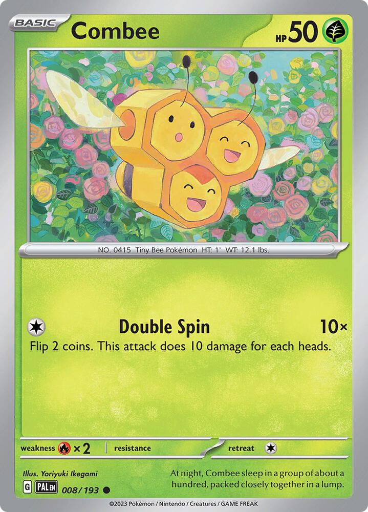 Combee 008/193 card from SV02: Paldea Evolved