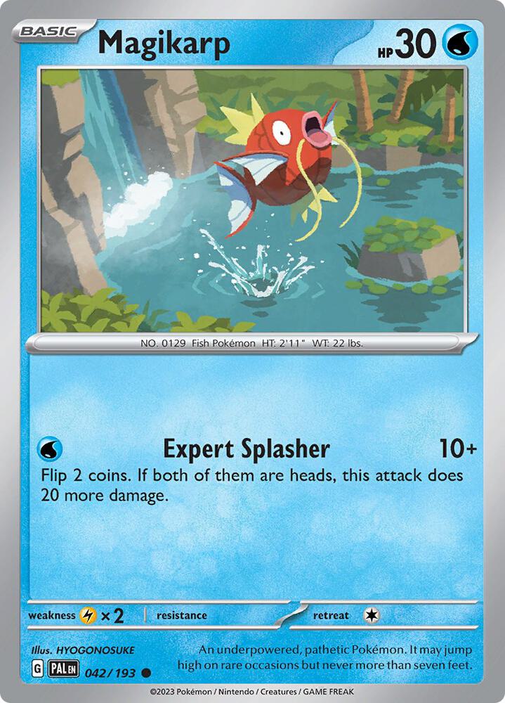 Magikarp 042/193 card from SV02: Paldea Evolved