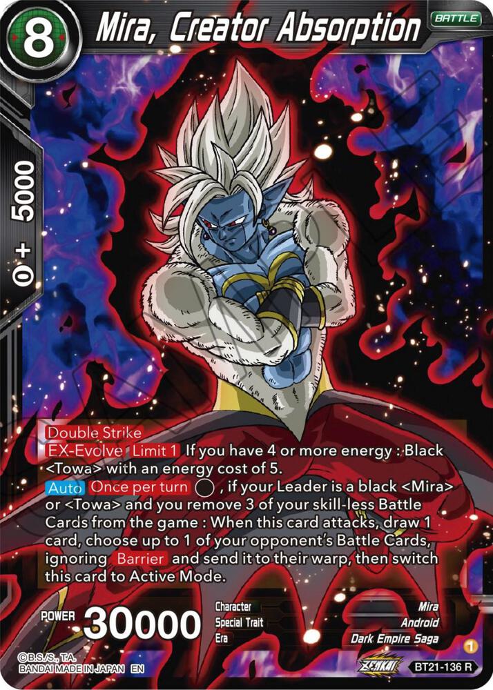 Mira, Creator Absorption BT21-136 card from Wild Resurgence