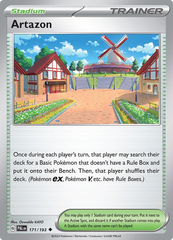 Artazon 171/193 card from SV02: Paldea Evolved
