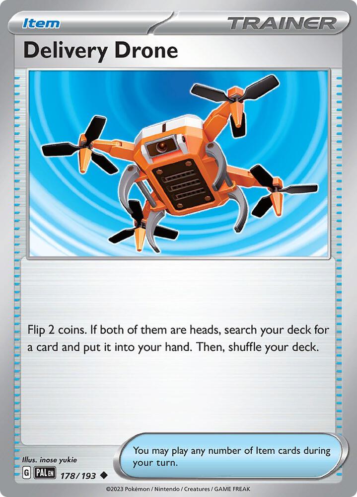 Delivery Drone 178/193 card from SV02: Paldea Evolved