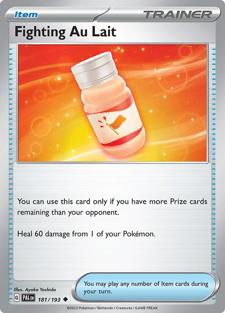 Fighting Au Lait 181/193 card from SV02: Paldea Evolved