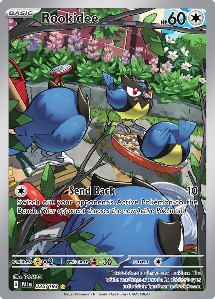 Rookidee 225/193 card from SV02: Paldea Evolved