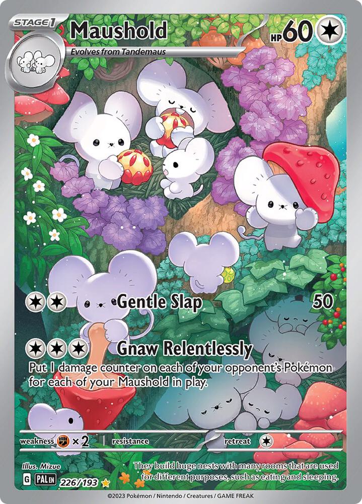 Maushold 226/193 card from SV02: Paldea Evolved