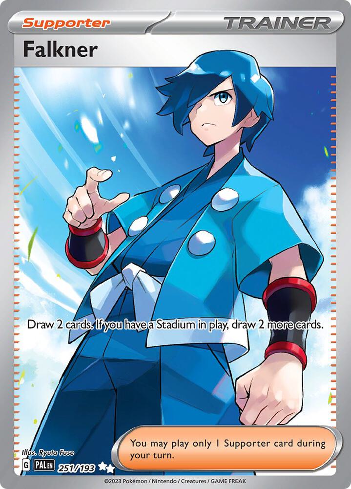 Falkner 251/193 card from SV02: Paldea Evolved