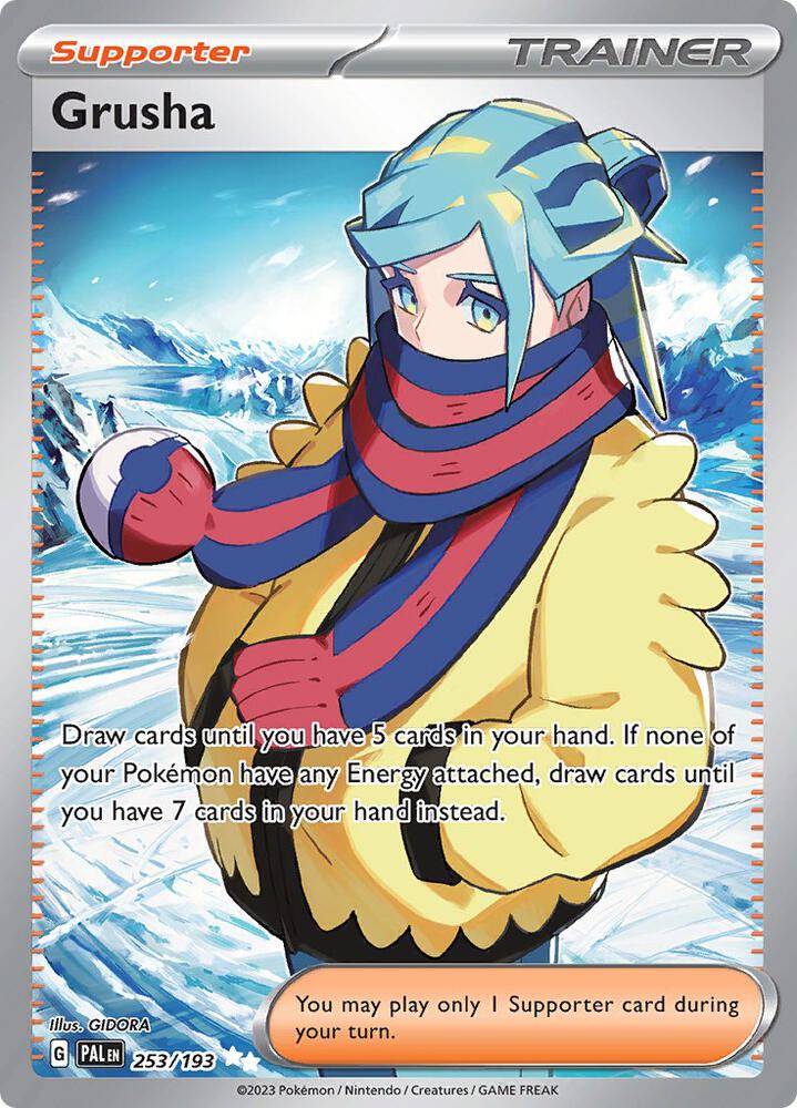 Grusha 253/193 card from SV02: Paldea Evolved