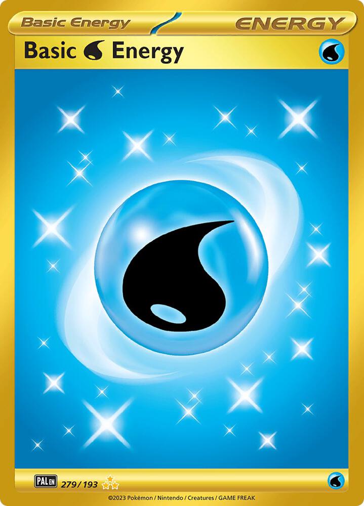 Basic Water Energy 279/193 card from SV02: Paldea Evolved