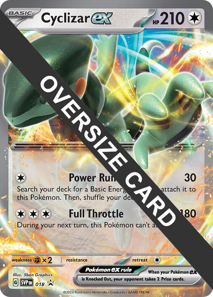 Cyclizar ex 018 card from Jumbo Cards