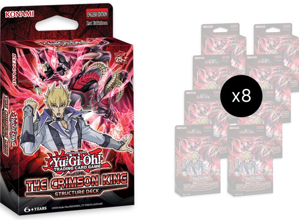 The Crimson King Structure Deck Display [1st Edition] card from Structure Deck: The Crimson King