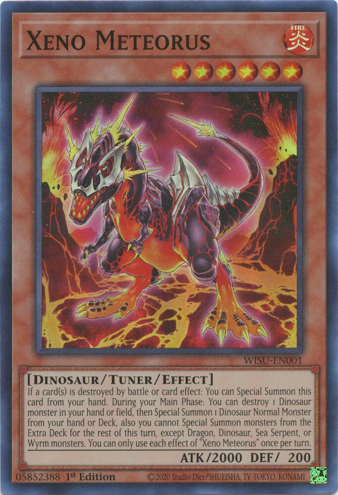 Xeno Meteorus WISU-EN001 card from Wild Survivors