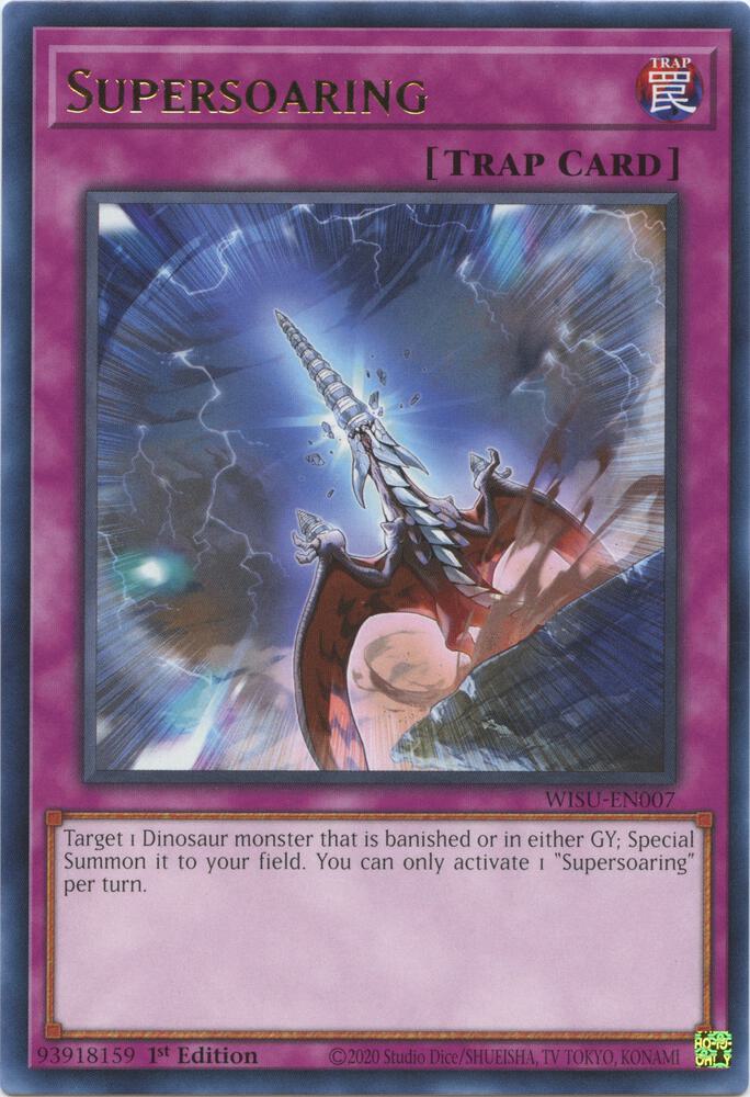 Supersoaring WISU-EN007 card from Wild Survivors