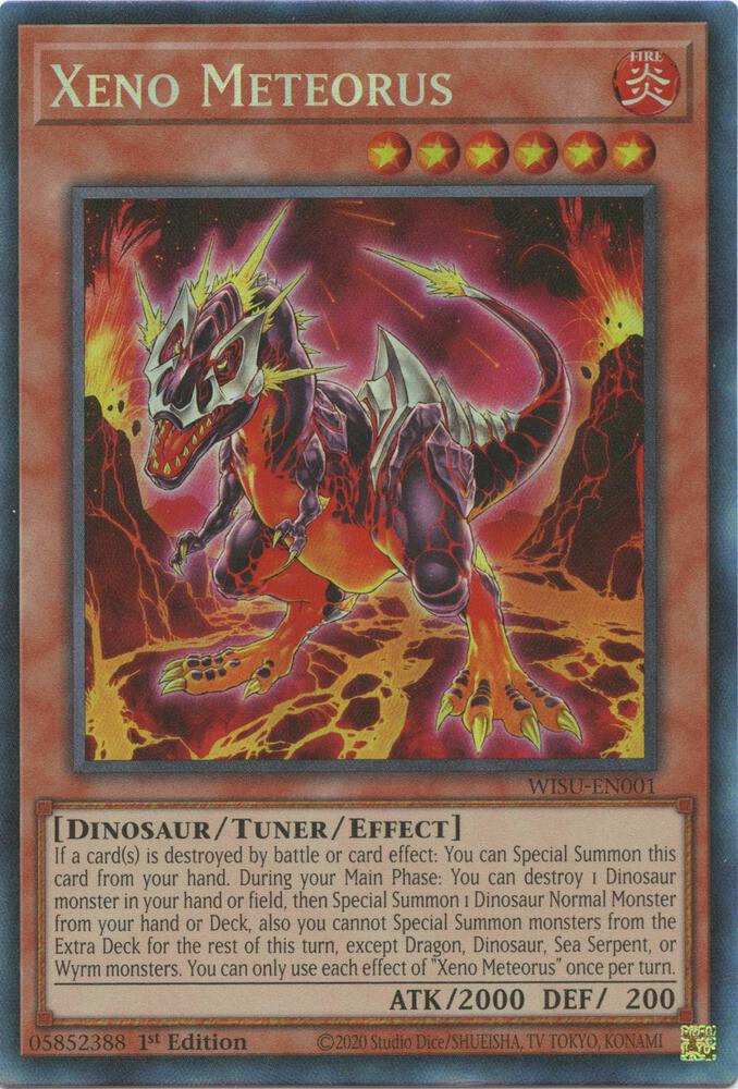 Xeno Meteorus (CR) WISU-EN001 card from Wild Survivors
