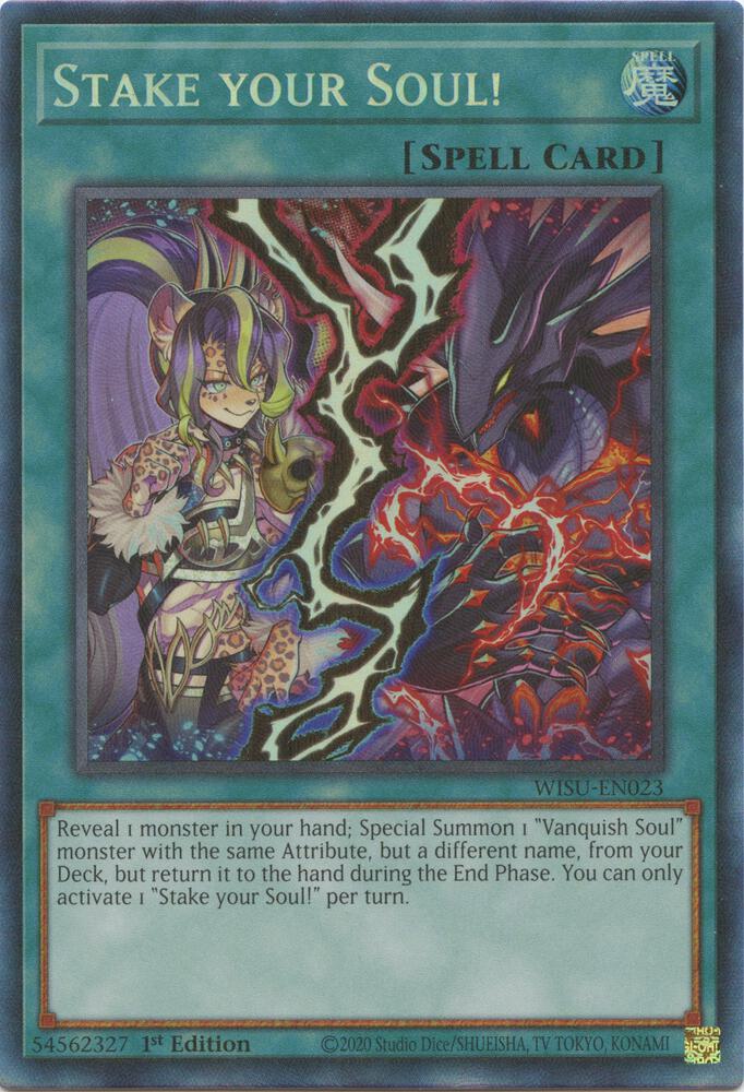 Stake your Soul! (CR) WISU-EN023 card from Wild Survivors