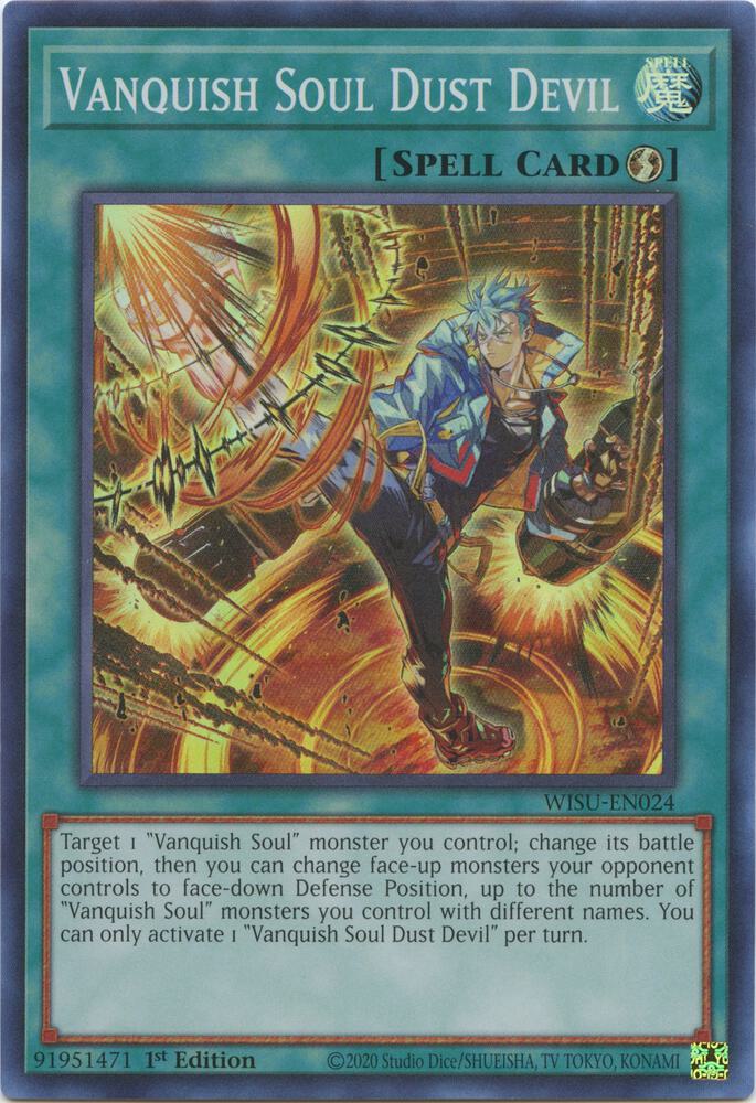 Vanquish Soul Dust Devil WISU-EN024 card from Wild Survivors