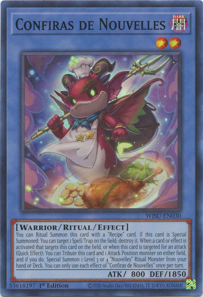 Confiras de Nouvelles WISU-EN030 card from Wild Survivors