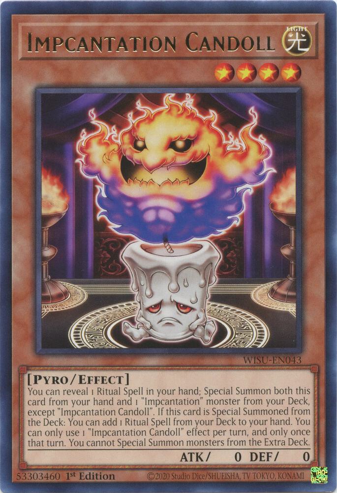 Impcantation Candoll WISU-EN043 card from Wild Survivors