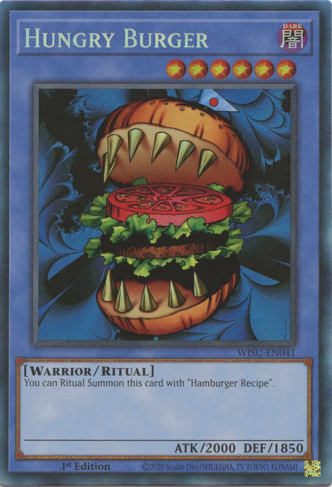 Hungry Burger (CR) WISU-EN041 card from Wild Survivors