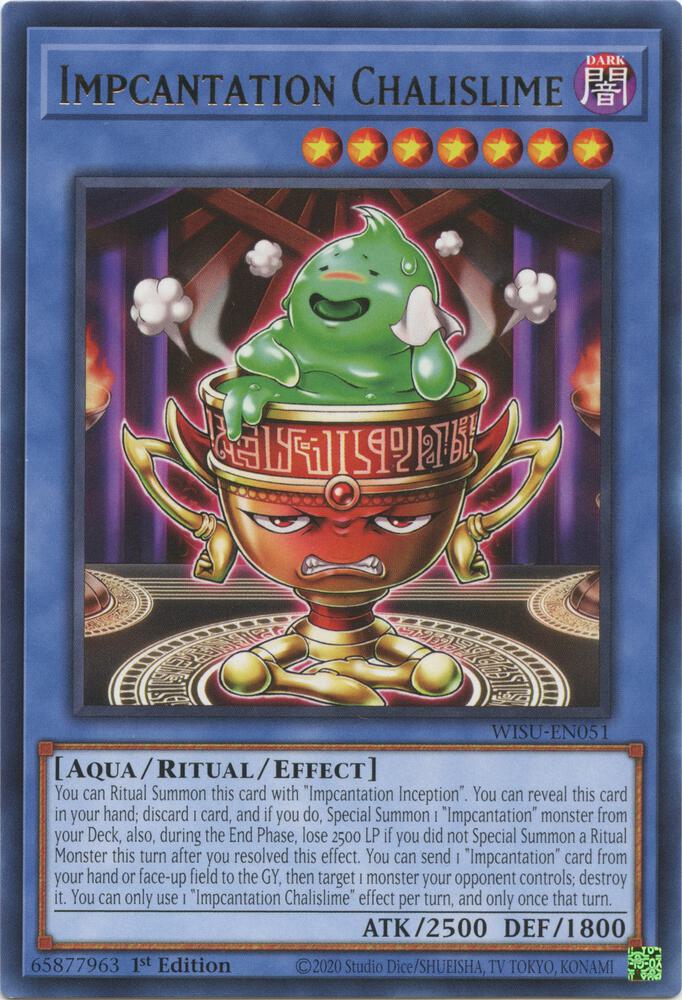 Impcantation Chalislime WISU-EN051 card from Wild Survivors