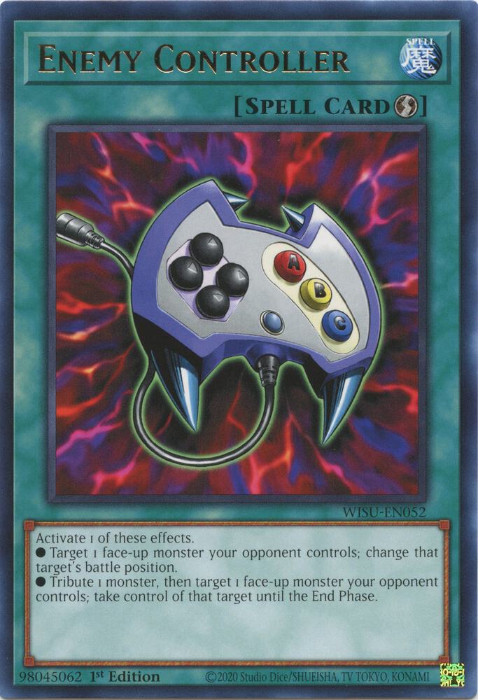 Enemy Controller WISU-EN052 card from Wild Survivors