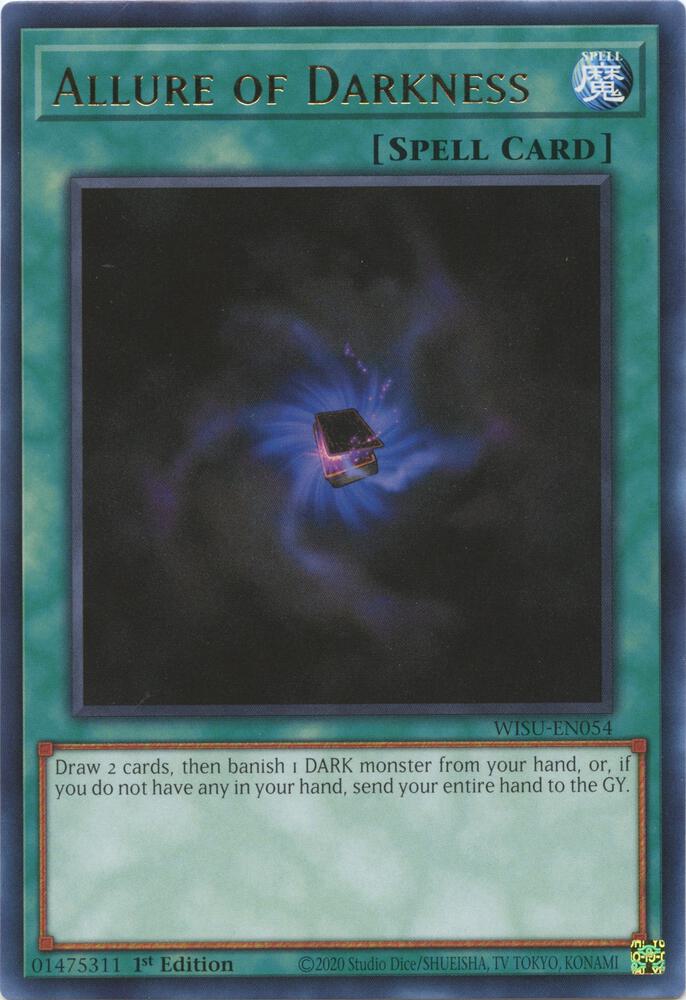 Allure of Darkness WISU-EN054 card from Wild Survivors