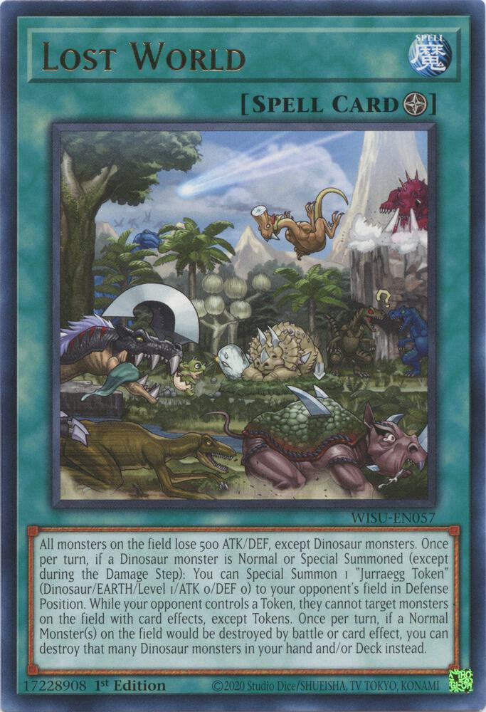Lost World WISU-EN057 card from Wild Survivors