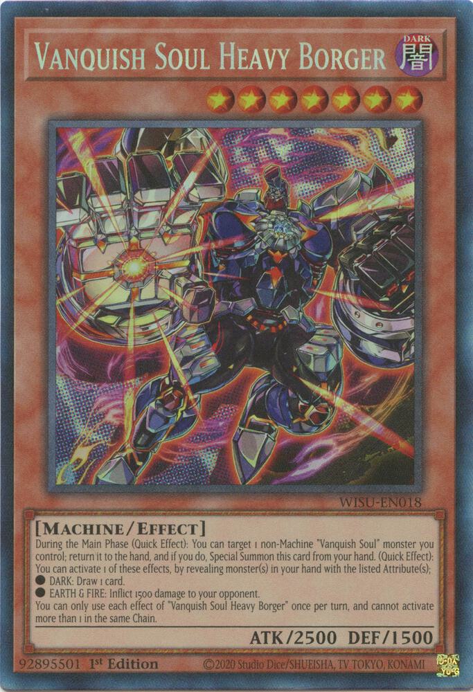 Vanquish Soul Heavy Borger (CR) WISU-EN018 card from Wild Survivors