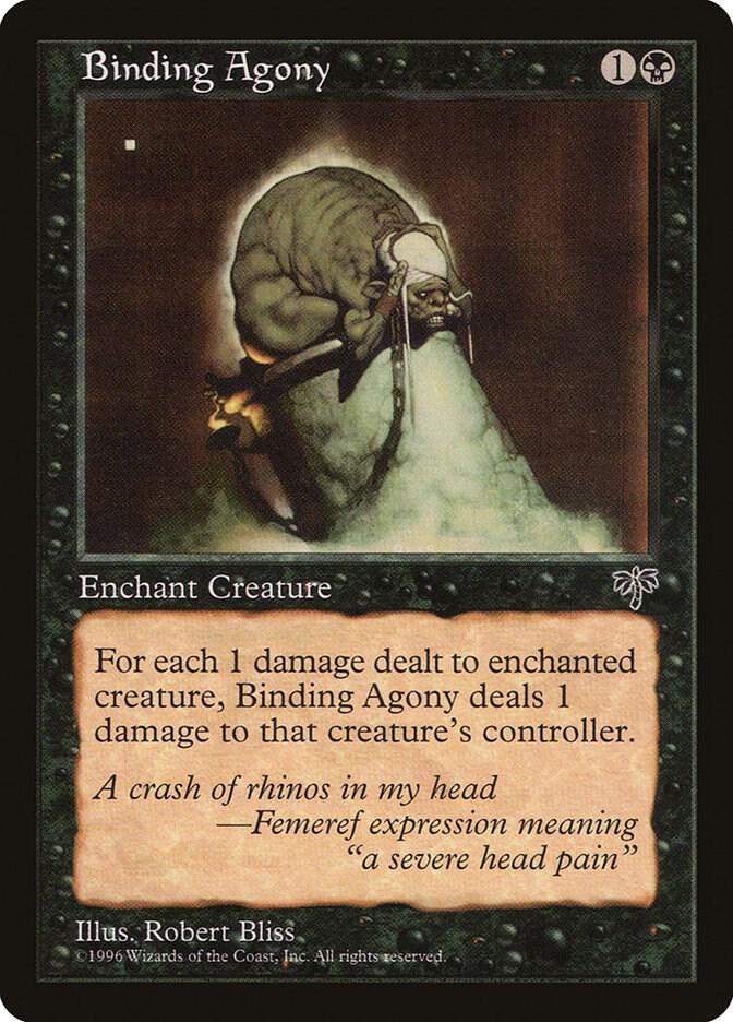 Binding Agony card from Mirage