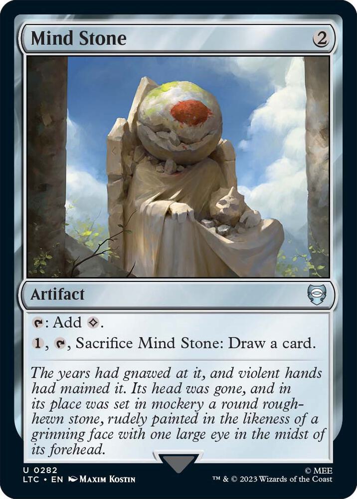 Mind Stone 282 card from Commander: The Lord of the Rings: Tales of Middle-earth