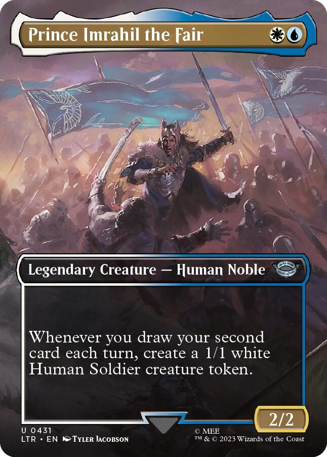 Prince Imrahil the Fair (Borderless) 431 card from Universes Beyond: The Lord of the Rings: Tales of Middle-earth