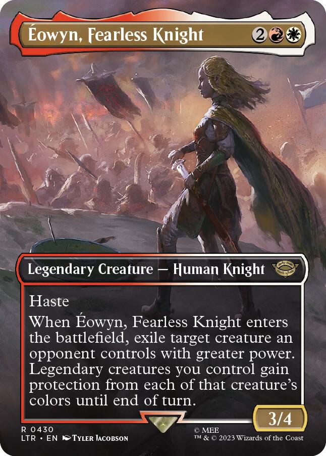 Eowyn, Fearless Knight (Borderless) 430 card from Universes Beyond: The Lord of the Rings: Tales of Middle-earth