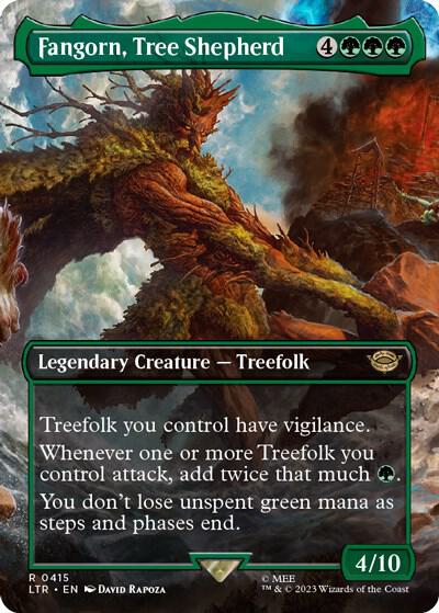 Fangorn, Tree Shepherd (Borderless) 415 card from Universes Beyond: The Lord of the Rings: Tales of Middle-earth