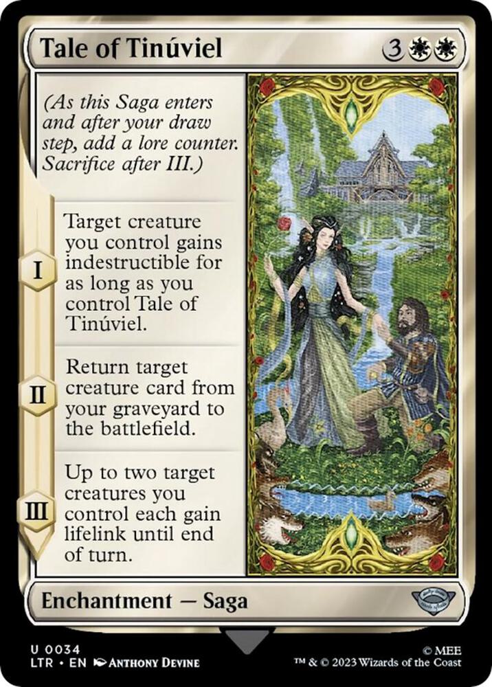 Tale of Tinuviel 34 card from Universes Beyond: The Lord of the Rings: Tales of Middle-earth