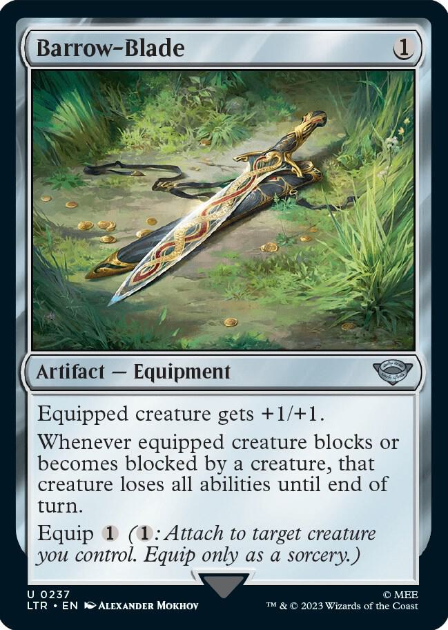 Barrow-Blade 237 card from Universes Beyond: The Lord of the Rings: Tales of Middle-earth