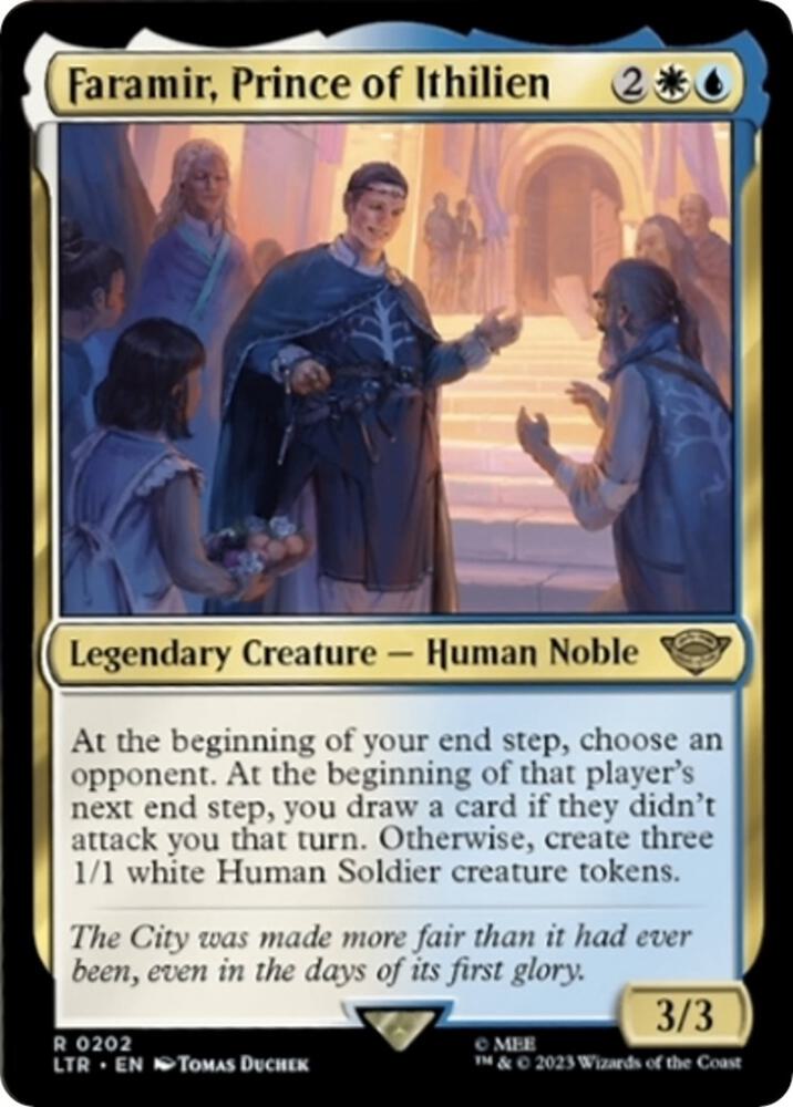 Faramir, Prince of Ithilien 202 card from Universes Beyond: The Lord of the Rings: Tales of Middle-earth