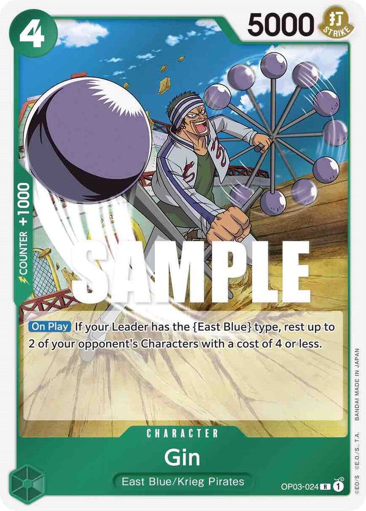 Gin OP03-024 card from Pillars of Strength