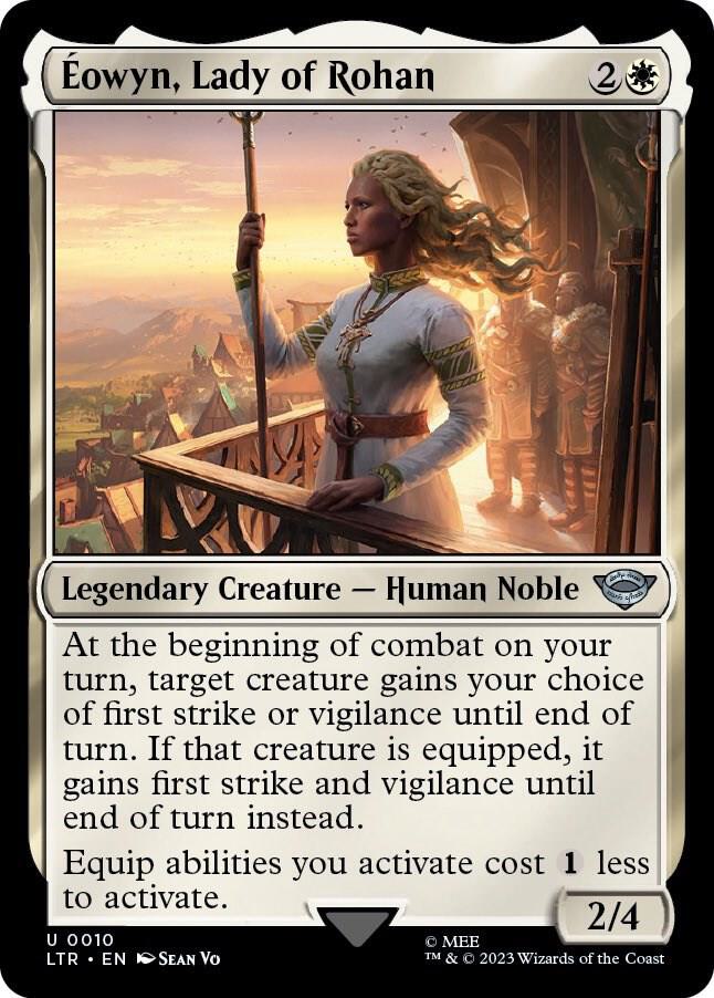 Eowyn, Lady of Rohan 10 card from Universes Beyond: The Lord of the Rings: Tales of Middle-earth
