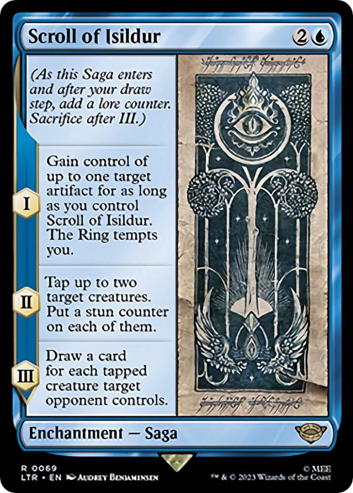 Scroll of Isildur 69 card from Universes Beyond: The Lord of the Rings: Tales of Middle-earth