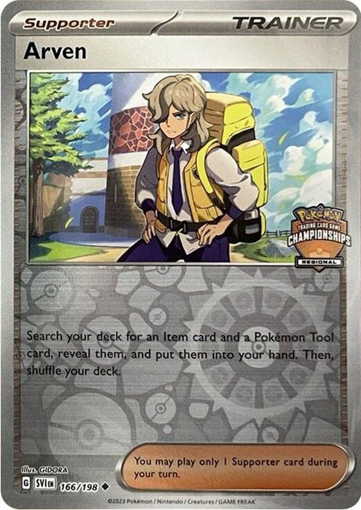 Arven (Regional Championships) 166/198 card from League & Championship Cards