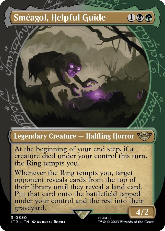 Smeagol, Helpful Guide (Showcase) 330 card from Universes Beyond: The Lord of the Rings: Tales of Middle-earth