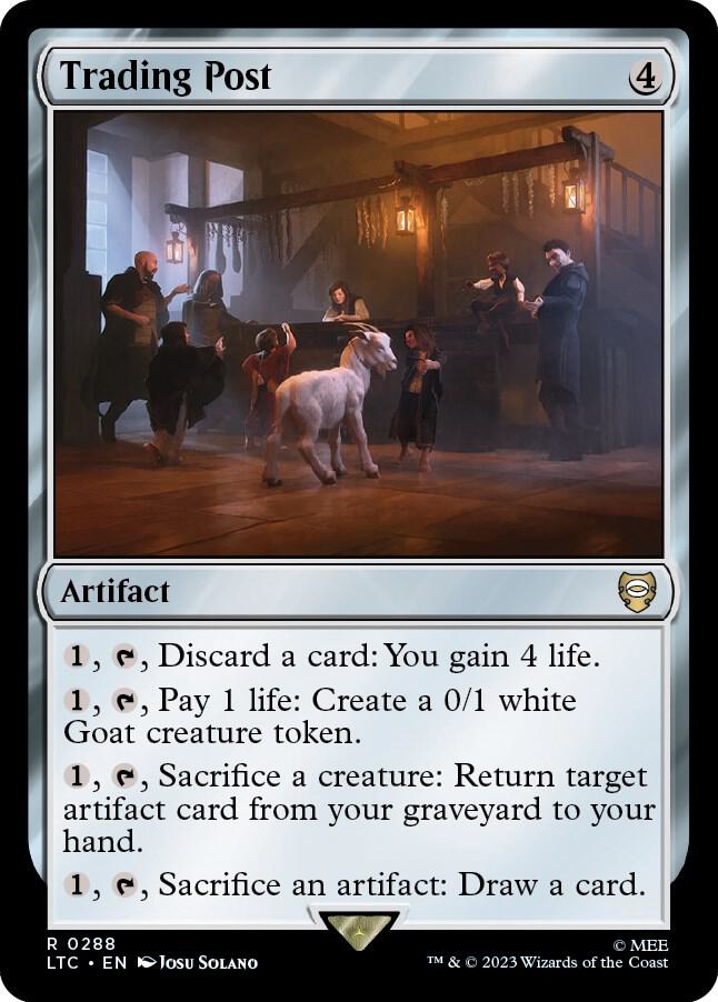 Trading Post 288 card from Commander: The Lord of the Rings: Tales of Middle-earth