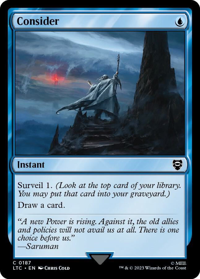 Consider 187 card from Commander: The Lord of the Rings: Tales of Middle-earth