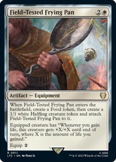 Field-Tested Frying Pan 11 card from Commander: The Lord of the Rings: Tales of Middle-earth