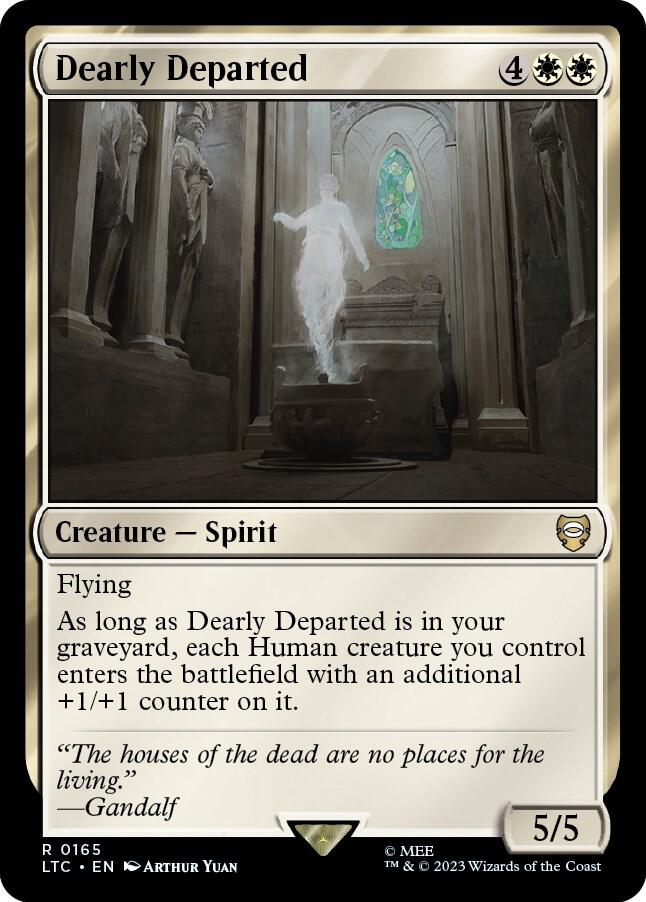 Dearly Departed 165 card from Commander: The Lord of the Rings: Tales of Middle-earth