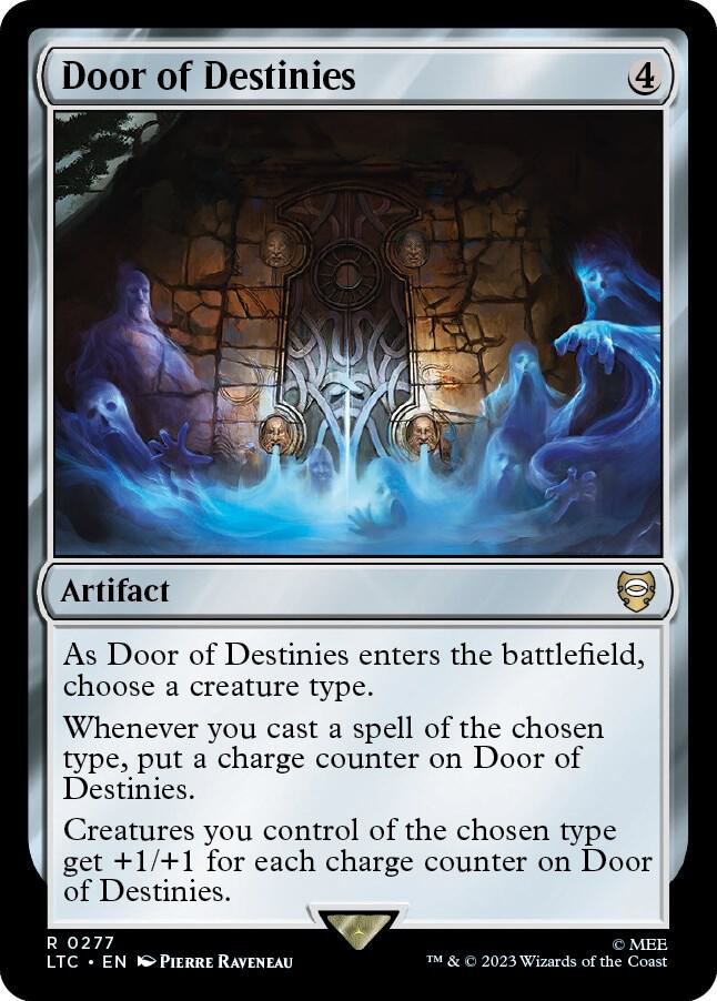 Door of Destinies 277 card from Commander: The Lord of the Rings: Tales of Middle-earth
