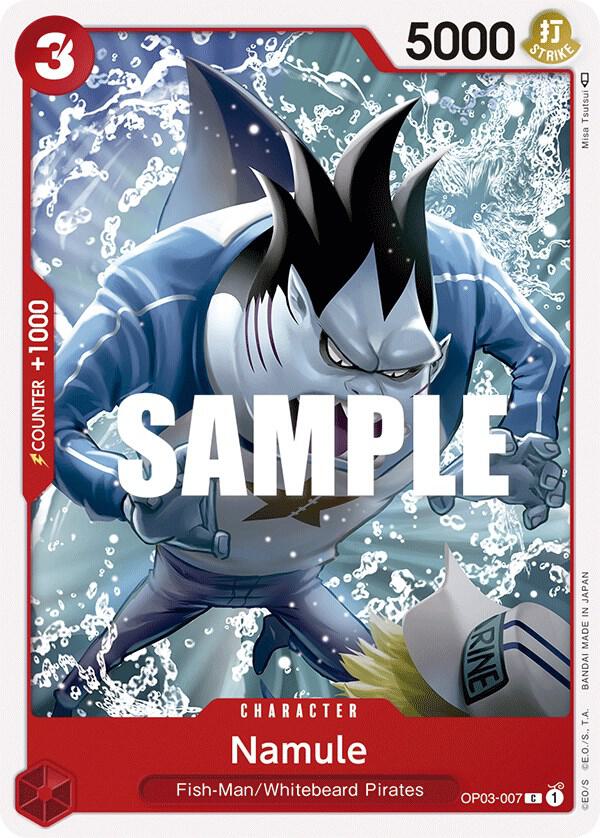 Namule OP03-007 card from Pillars of Strength