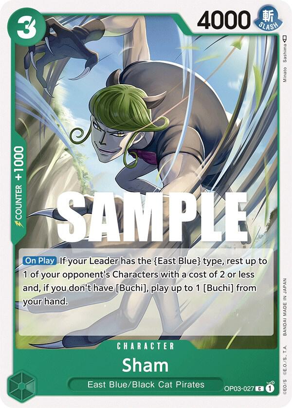 Sham OP03-027 card from Pillars of Strength